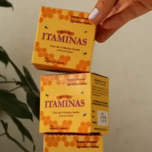 CHÁ DE PRÓPOLIS VERDE E ERVA DOCE 20g